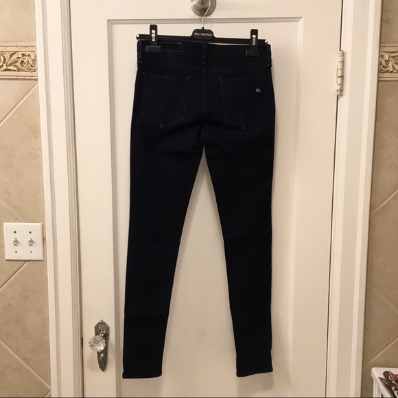 Rag and Bone Jean Leggings (26) Dark Indigo - Picture 4 of 7